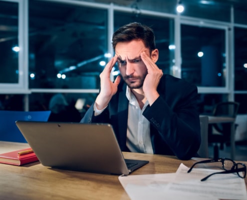 Frustrated-employee